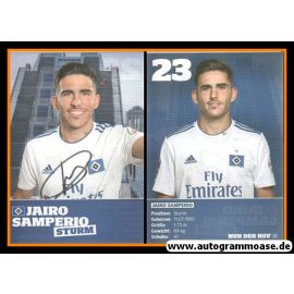 Autogramm Fussball | Hamburger SV | 2018 | Jairo SAMPERIO