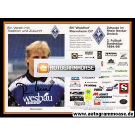 Autogramm Fussball | SV Waldhof Mannheim | 1994 | Rene HECKER