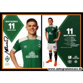 Autogramm Fussball | SV Werder Bremen | 2018 | Milot RASHICA