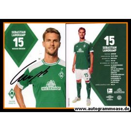 Autogramm Fussball | SV Werder Bremen | 2018 | Sebastian LANGKAMP