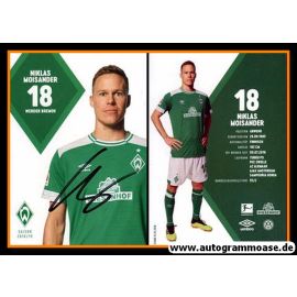 Autogramm Fussball | SV Werder Bremen | 2018 | Niklas MOISANDER