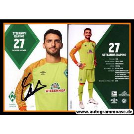Autogramm Fussball | SV Werder Bremen | 2018 | Stefanos KAPINO