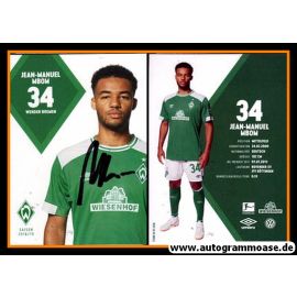 Autogramm Fussball | SV Werder Bremen | 2018 | Jean-Manuel MBOM