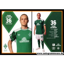 Autogramm Fussball | SV Werder Bremen | 2018 | Thore JACOBSEN