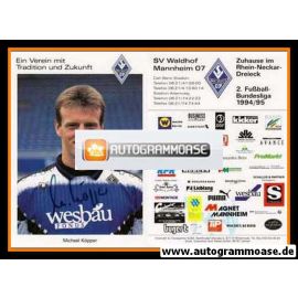Autogramm Fussball | SV Waldhof Mannheim | 1994 | Michael KÖPPER