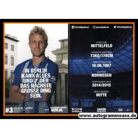 Autogramm Fussball | Hertha BSC Berlin | 2018 | Per Ciljan SKJELBRED