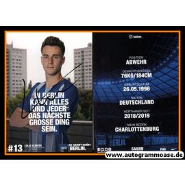 Autogramm Fussball | Hertha BSC Berlin | 2018 | Lukas KLÜNTER