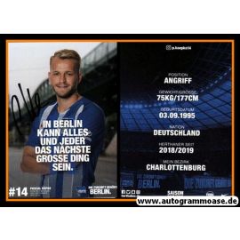 Autogramm Fussball | Hertha BSC Berlin | 2018 | Pascal KÖPKE