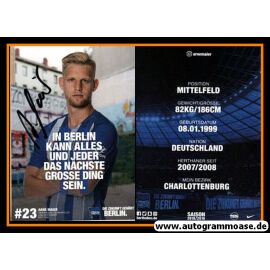 Autogramm Fussball | Hertha BSC Berlin | 2018 | Arne MAIER