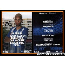 Autogramm Fussball | Hertha BSC Berlin | 2018 | Sidney FRIEDE