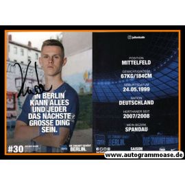 Autogramm Fussball | Hertha BSC Berlin | 2018 | Julius KADE