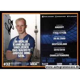 Autogramm Fussball | Hertha BSC Berlin | 2018 | Dennis JASTRZEMBSKI