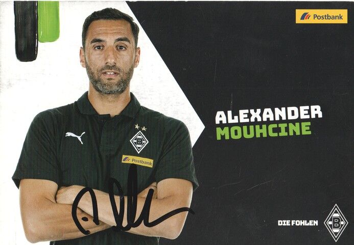 Autogramm Fussball | Borussia Mönchengladbach | 2018 | Alexander MOUHCINE
