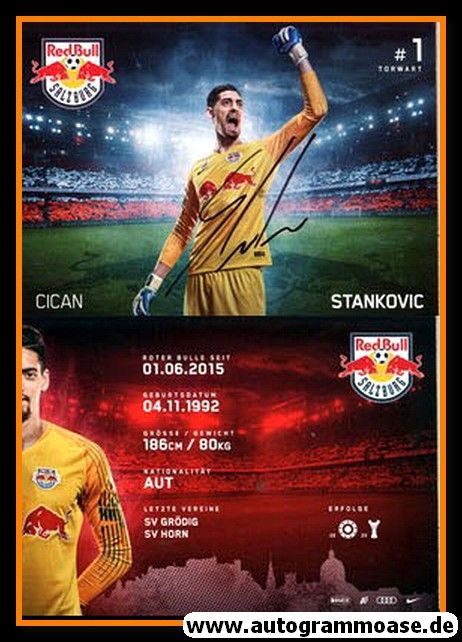 Autogramm Fussball | FC Red Bull Salzburg | 2018 | Cican STANKOVIC
