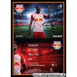 Autogramm Fussball | FC Red Bull Salzburg | 2018 | Jerome ONGUENE