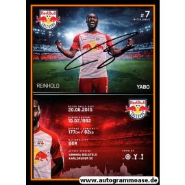 Autogramm Fussball | FC Red Bull Salzburg | 2018 | Reinhold YABO