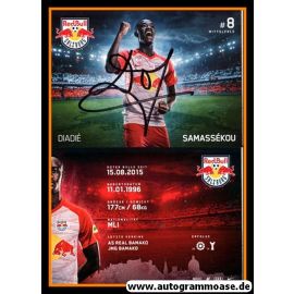 Autogramm Fussball | FC Red Bull Salzburg | 2018 | Diadie SAMASSEKOU