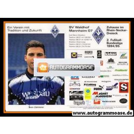 Autogramm Fussball | SV Waldhof Mannheim | 1994 | Sven ZAHNLEITER