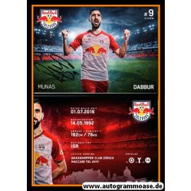 Autogramm Fussball | FC Red Bull Salzburg | 2018 | Munas DABBUR