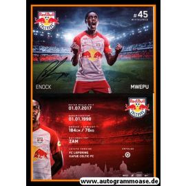 Autogramm Fussball | FC Red Bull Salzburg | 2018 | Enock MWEPU