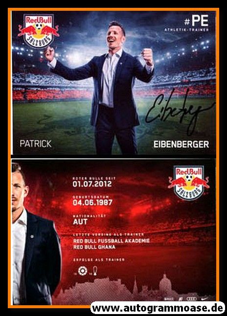 Autogramm Fussball | FC Red Bull Salzburg | 2018 | Patrick EIBENBERGER