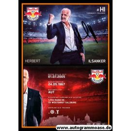 Autogramm Fussball | FC Red Bull Salzburg | 2018 | Heribert ILSANKER