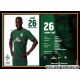 Autogramm Fussball | SV Werder Bremen | 2017 | Lamine SANE