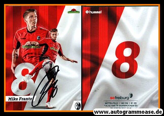 Autogramm Fussball | SC Freiburg | 2018 | Mike FRANTZ