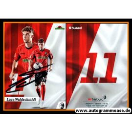 Autogramm Fussball | SC Freiburg | 2018 | Luca WALDSCHMIDT