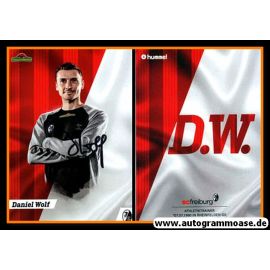 Autogramm Fussball | SC Freiburg | 2018 | Daniel WOLF