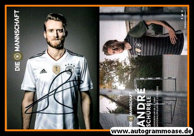 Autogramm Fussball | DFB | 2017 Adidas | Andre SCHÜRRLE