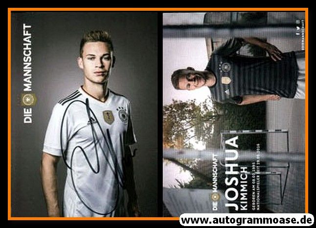 Autogramm Fussball | DFB | 2017 Adidas | Joshua KIMMICH