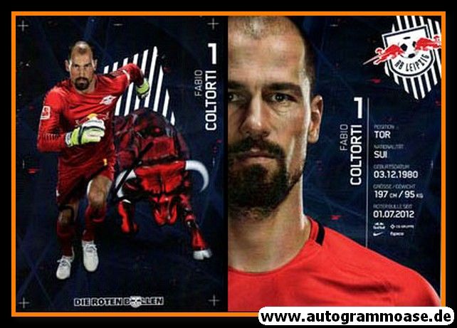 Autogramm Fussball | RB Leipzig | 2017 | Fabio COLTORTI