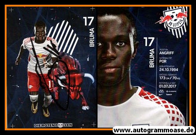 Autogramm Fussball | RB Leipzig | 2017 | BRUMA