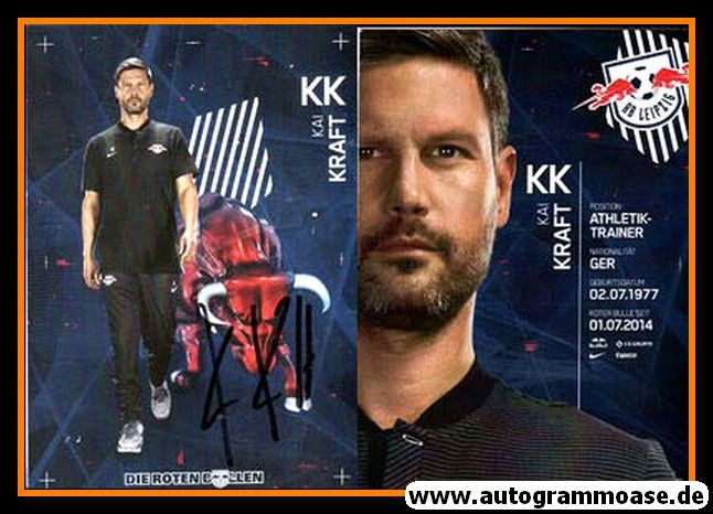 Autogramm Fussball | RB Leipzig | 2017 | Kai KRAFT