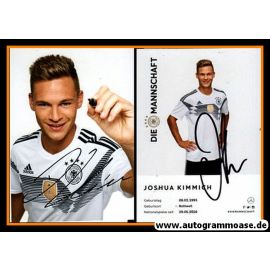 Autogramm Fussball | DFB | 2018 Adidas | Joshua KIMMICH