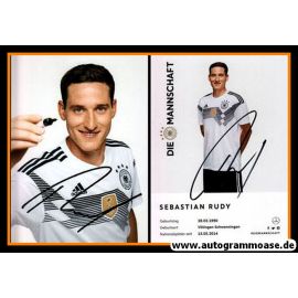 Autogramm Fussball | DFB | 2018 Adidas | Sebastian RUDY