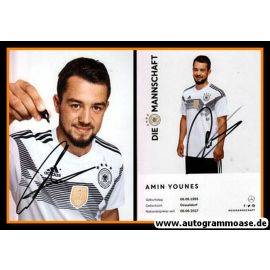 Autogramm Fussball | DFB | 2018 Adidas | Amin YOUNES
