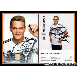 Autogramm Fussball | DFB | 2018 Adidas | Matthias GINTER