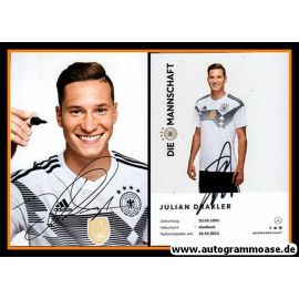 Autogramm Fussball | DFB | 2018 Adidas | Julian DRAXLER