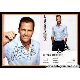 Autogramm Fussball | DFB | 2018 Adidas | Oliver BIERHOFF