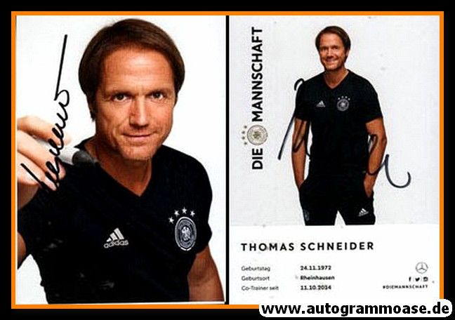 Autogramm Fussball | DFB | 2018 Adidas | Thomas SCHNEIDER