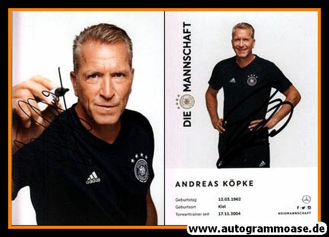 Autogramm Fussball | DFB | 2018 Adidas | Andreas KÖPKE