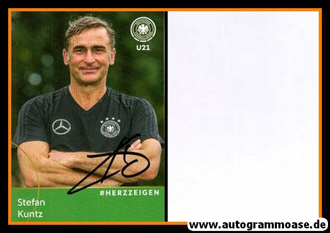 Autogramm Fussball | DFB U21 | 2017 Adidas | Stefan KUNTZ
