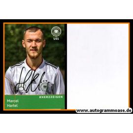 Autogramm Fussball | DFB U21 | 2017 Adidas | Marcel HARTEL