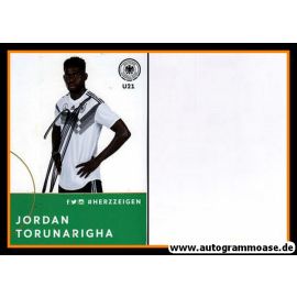 Autogramm Fussball | DFB U21 | 2018 Adidas | Jordan TORUNARIGHA