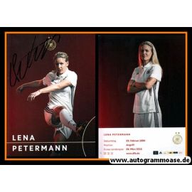 Autogramm Fussball (D) | DFB | 2017 Adidas | Lena PETERMANN