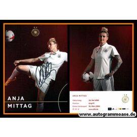 Autogramm Fussball (D) | DFB | 2017 Adidas | Anja MITTAG