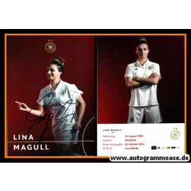 Autogramm Fussball (D) | DFB | 2017 Adidas | Lina MAGULL