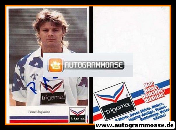 Autogramm Fussball | Hertha BSC Berlin | 1990 | Rene UNGLAUBE